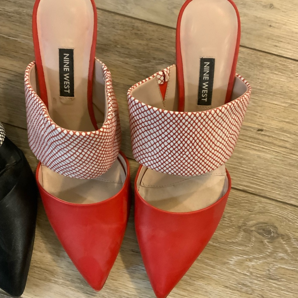Nine West Set Of Two Heels. Size 7.5 - image 3
